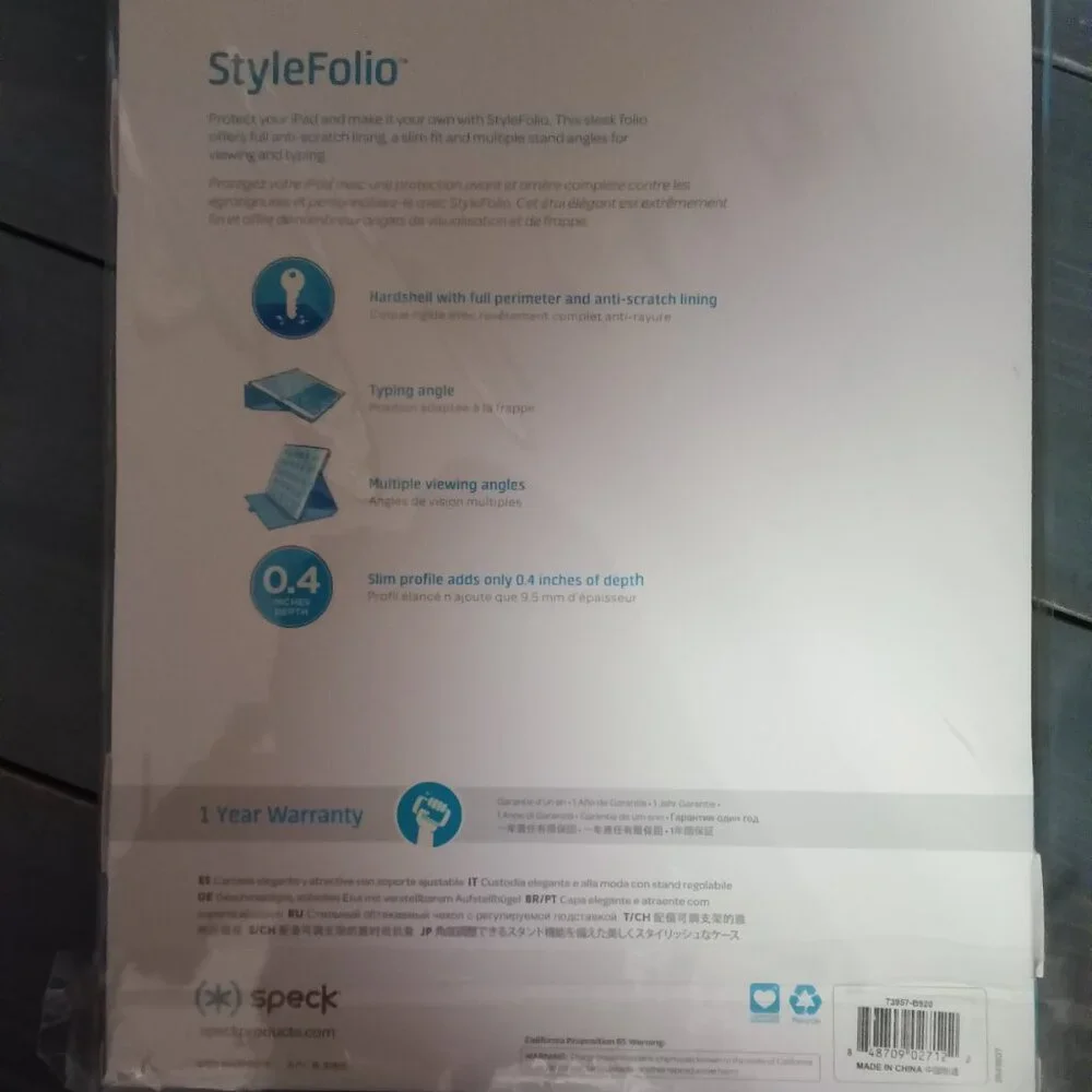 Speck iPad Pro StyleFolio Adjustable Stand/Case